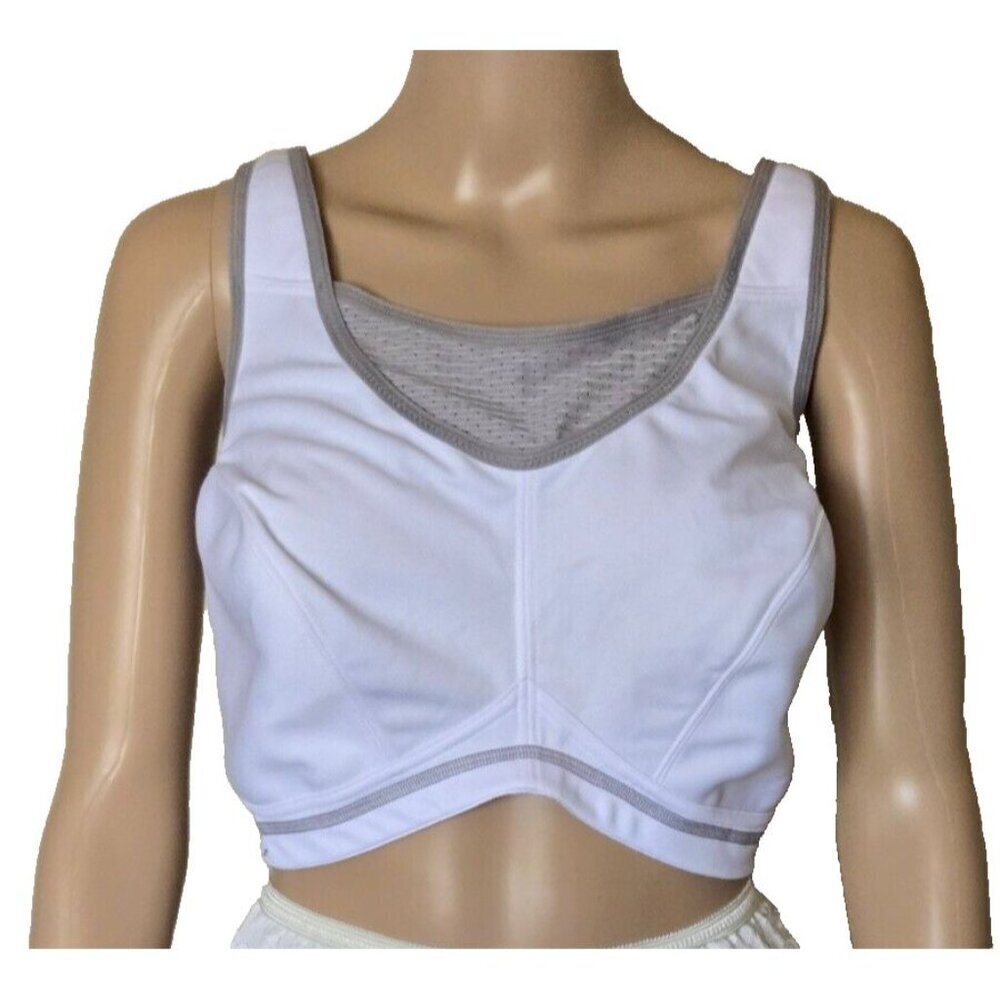 Glamorise sport 1067 Women's No-Bounce Camisole Elite Sports Bra Size 46C - Picture 2 of 10